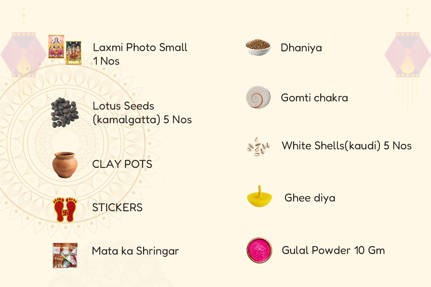 Diwali Mini Puja Kit